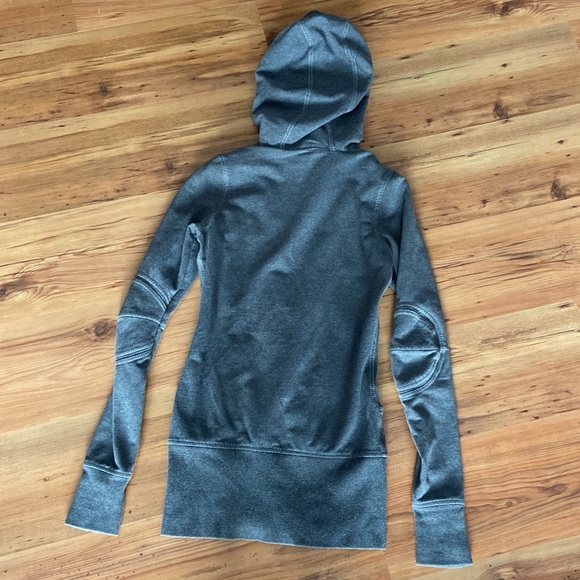 Lululemon Grey Hood Sweater Size 4 - Picture 5 of 8